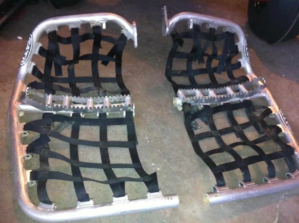 Rath Signature Series monster peg nerf bars Honda TRX 450R