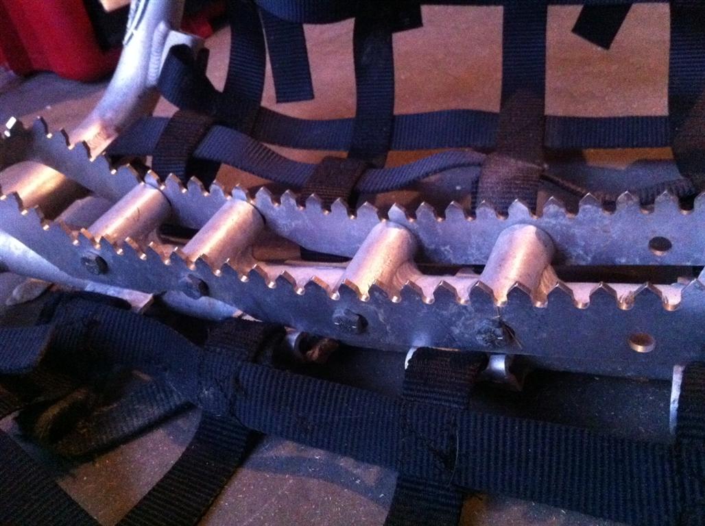 Rath Signature Series monster peg nerf bars Honda TRX 450R