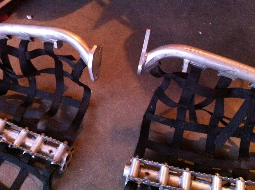 Rath Signature Series monster peg nerf bars Honda TRX 450R