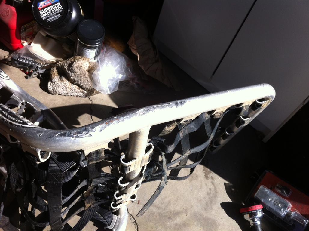 Rath Signature Series monster peg nerf bars Honda TRX 450R